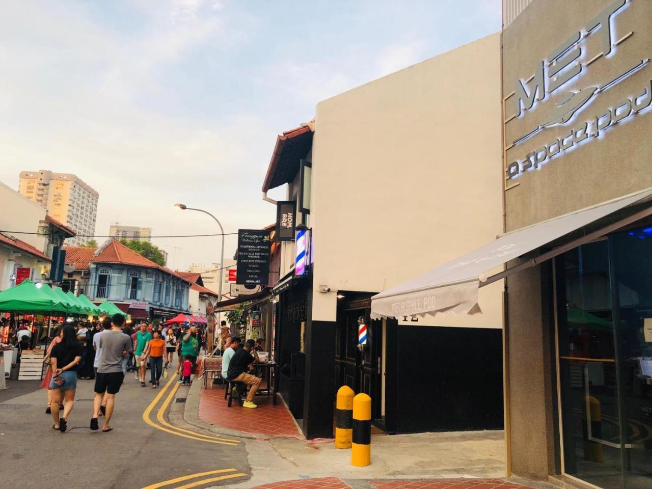 Met A Space Pod At Arab Street Singapur Dış mekan fotoğraf