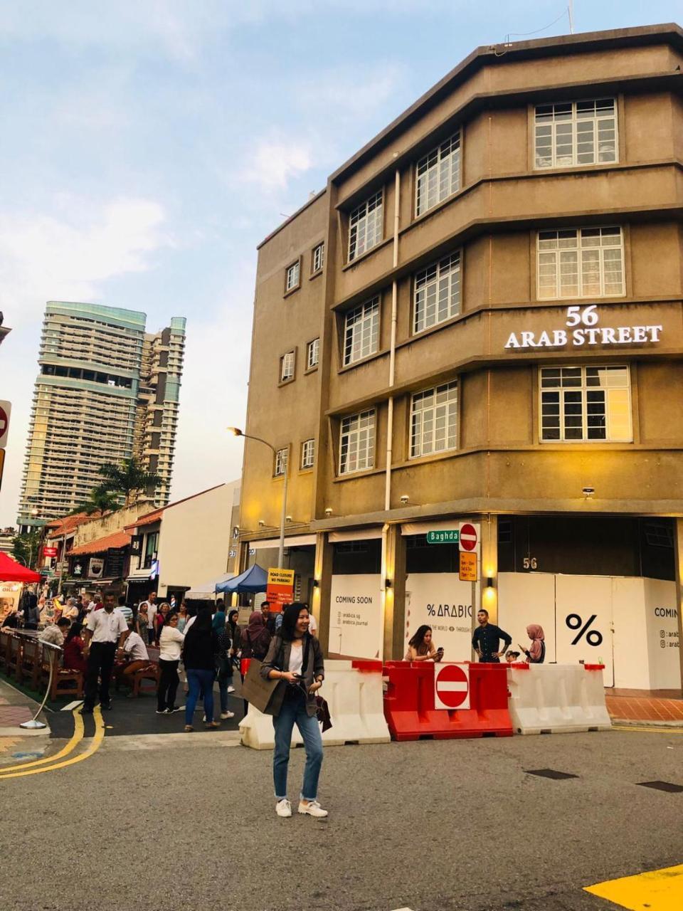 Met A Space Pod At Arab Street Singapur Dış mekan fotoğraf